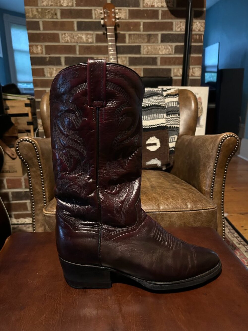 Dan Post Black Cherry 'The Milwaukee' 8.5 D - Picture 5 of 10